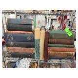 LOT OF VINTAGE & ANTIQUE BOOKS