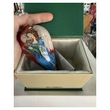 PIER 1 LI BIEN GLASS CHRISTMAS ORNAMENT