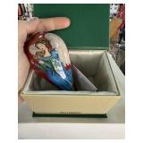 PIER 1 LI BIEN GLASS CHRISTMAS ORNAMENT