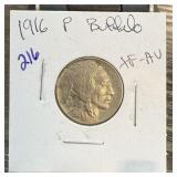 1916 BUFFALO NICKEL BETTER GRADE