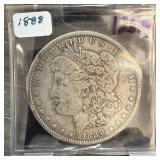 1888 MORGAN SILVER DOLLAR