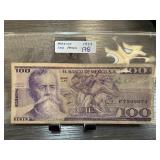 1979 MEXICO 100 PESOS CURRENCY NOTE