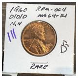 1960-D/D/D MEMORIAL PENNY CENT RARE RPM-064
