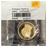 2009-S ZACHARY TAYLOR PROOF PRESIDENTIAL DOLLAR