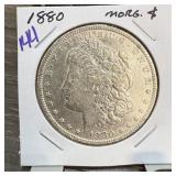 1880 MORGAN SILVER DOLLAR