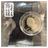 2012-S HAWAII GEM PROOF QUARTER