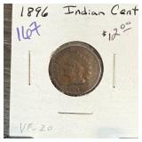 1896 INDIAN HEAD PENNY CENT