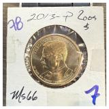 2013 THEODORE ROOSEVELT UNC DOLLAR COIN