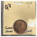 1948-S WHEAT PENNY CENT