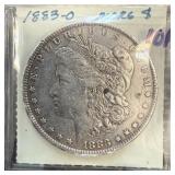 1883-O MORGAN SILVER DOLLAR