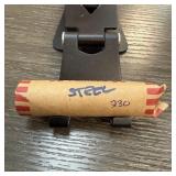 ROLL OF STEEL WHEAT PENNY CENT