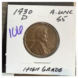 1930-D WHEAT PENNY CENT HIGH GRADE