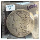 1883-S MORGAN SILVER DOLLAR