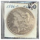1886-O MORGAN SILVER DOLLAR