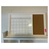 CALENDAR WHITE BOARD / CORK CALENDAR WHITE BOARD / CORK