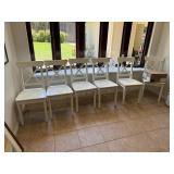 6PC IKEA DINING CHAIRS INGOLF 6PC IKEA DINING CHAIRS INGOLF