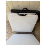 QTY 1 FOLDING TABLE MIDDLE QTY 1 FOLDING TABLE MIDDLE