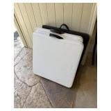 QTY 1 FOLDING TABLE IN FRONT QTY 1 FOLDING TABLE IN FRONT