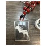 NECKLACE W NUDE FEMALE PHOTO PENDANT