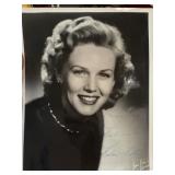 AUTOGRAPHED PHOTO BARBARA BRITTON