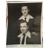 AUTOGRAPHED PHOTO BILL BLACK SCOTTY MOON