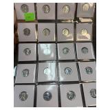 SHEET OF STEEL WHEAT PENNIES CENTS