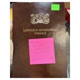 LINCOLN PENNY COIN SET PARTIAL