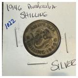 1946 AUSTRALIA SILVER SHILLING