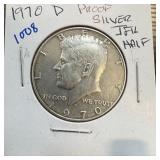 1970-D JFK SILVER HALF DOLLAR