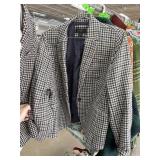 J CREW BLAZER JACKET MOON FABRIC LONDON SZ 12