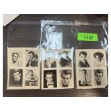 LOT OF STARS CARDS JAMES DEAN / MORE