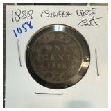 1888 CANADA LARGE CENT