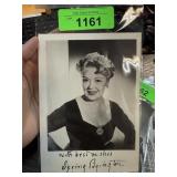 SPRING BYINGTON AUTOGRAPHED PHOTO