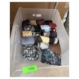 LARGE BIN OF TIES MIXED BRANDS
