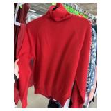 CASHMERE TURTLENECK SWEATER SZ L