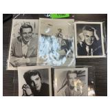 LOT OF 5 MIXED CELEBRITY PHOTOS ELVIS MORE