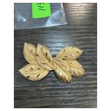 LARGE VINTAGE CORO DESIGNER BROOCH