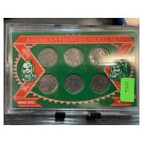 6PC BUFFALO NICKELS AMERICAN FRONTIER