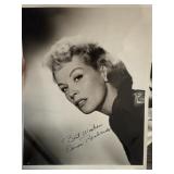 CAROL RICHARDS AUTOGRAPHED PHOTO
