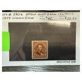 #280B MINT OG 1898 LINCOLN ISSUE STAMP