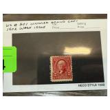 #301 UNUSED SOUND COPY 1902 WASHINGTON ISS STAMP