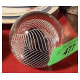ART GLASS PAPERWEIGHT ART GLASS PAPERWEIGHT