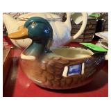 VINTAGE GOEBEL DUCK PLANTER EARLY BEE MARK VINTAGE GOEBEL DUCK PLANTER EARLY BEE MARK