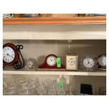 COLLECTION OF 6 CLOCKS COLLECTION OF 6 CLOCKS