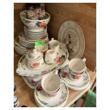 VILLEROY & BOCH AMAPOLA CHINA SET VILLEROY & BOCH AMAPOLA CHINA SET