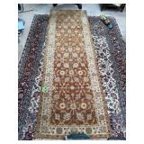HAND WOVEN INDIAN WOOL PILE RUG CARPET HAND WOVEN INDIAN WOOL PILE RUG CARPET