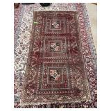 HAND KNOTTED TRIBAL GUL RUG CARPET PERSHIAN MASHAD HAND KNOTTED TRIBAL GUL RUG CARPET PERSHIAN MASHAD