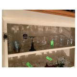 TOP SHELF OF MIXED GERMAN BEER GLASSES ETC TOP SHELF OF MIXED GERMAN BEER GLASSES ETC