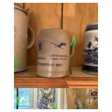 1963 LUFTHANSA AIRLINES STONEWARE BEER STEIN 1963 LUFTHANSA AIRLINES STONEWARE BEER STEIN