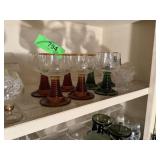 VINTAGE GERMAN BEEHIVE GLASSES VINTAGE GERMAN BEEHIVE GLASSES